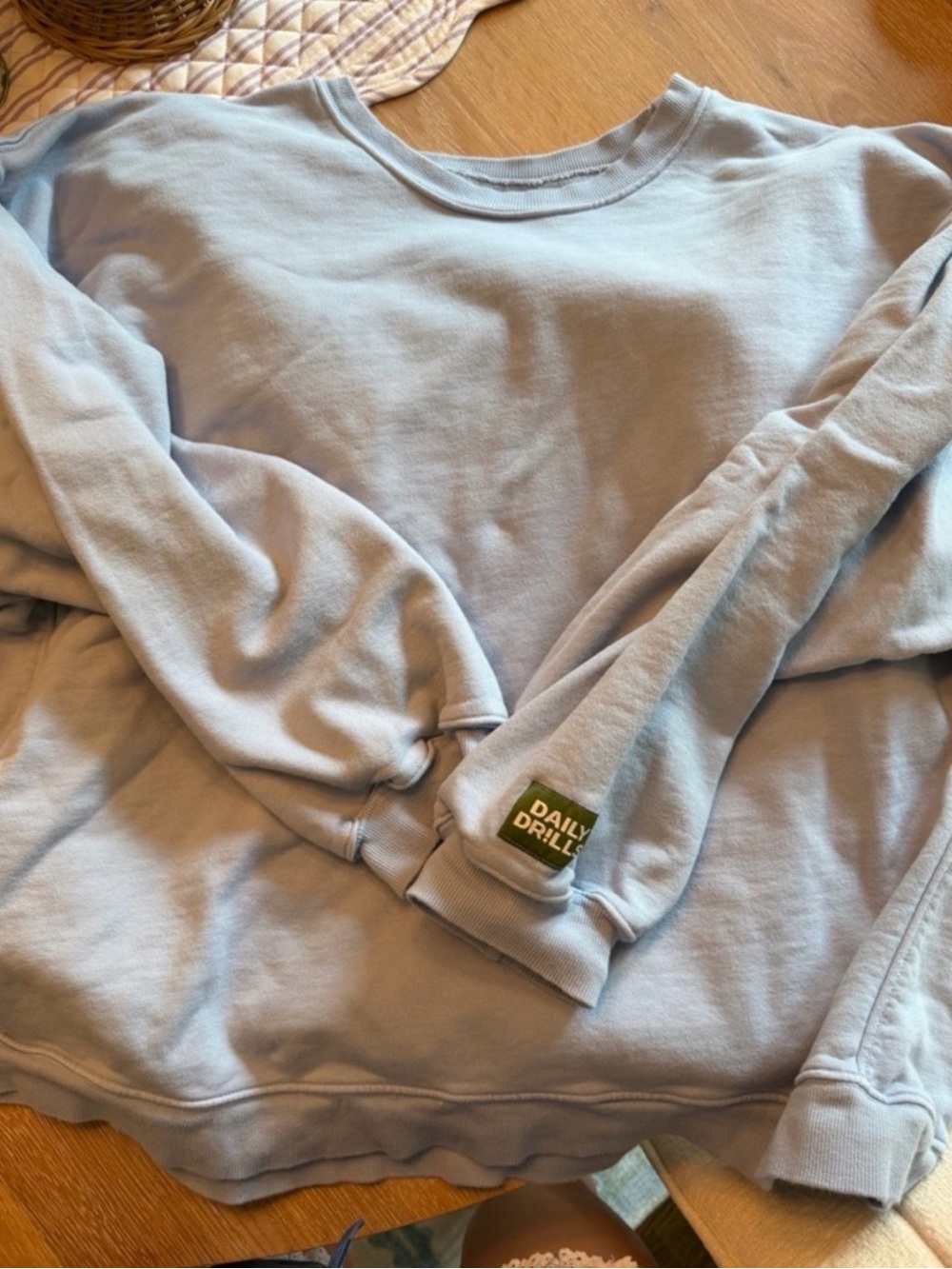 Daily Drills Oversized Crewneck